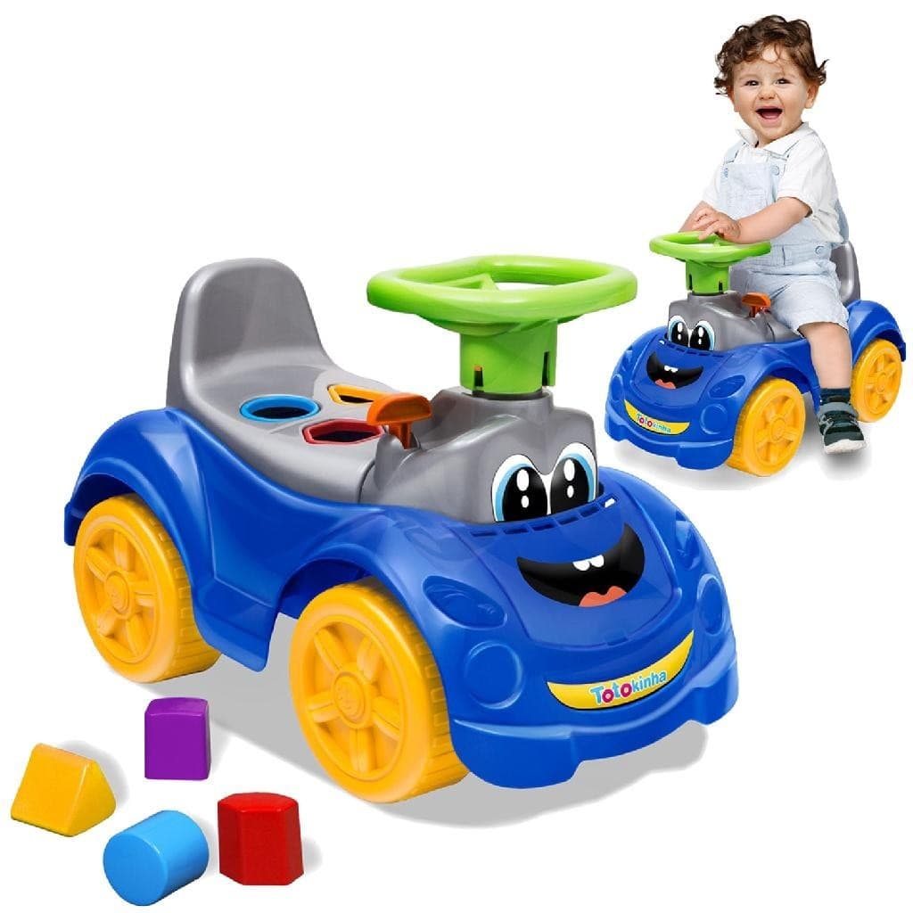 Totokinha Triciclo Andador Carrinho De Passeio Motoca Menino - Cardoso