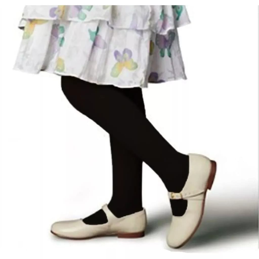 Meia Calça Feminina Infantil Selene Fio 20  Opaca 9600