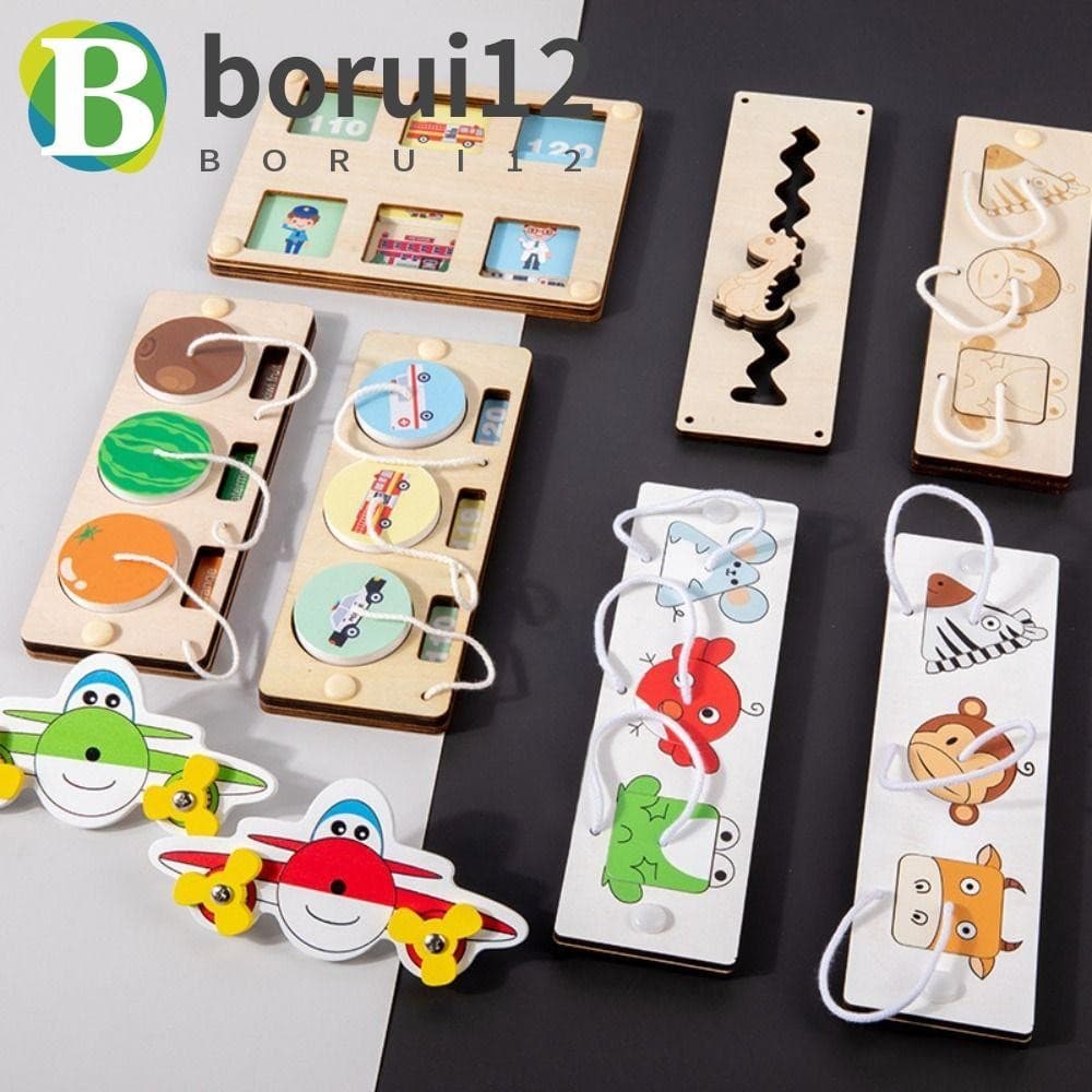 BORUIB Acessórios De Placa Ocupada , Função De Interruptor Mão Agarrando Brinquedo De Quebra-Cabeça DIY , Sensorial