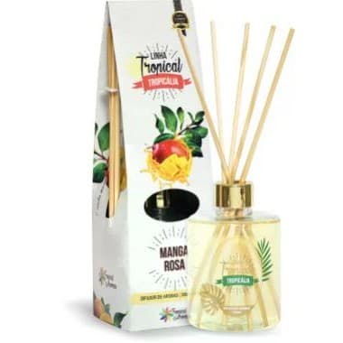 Difusor de Luxo Aromatizador Ambiente Manga Rosa Tropicália 350ml Tropical Aromas