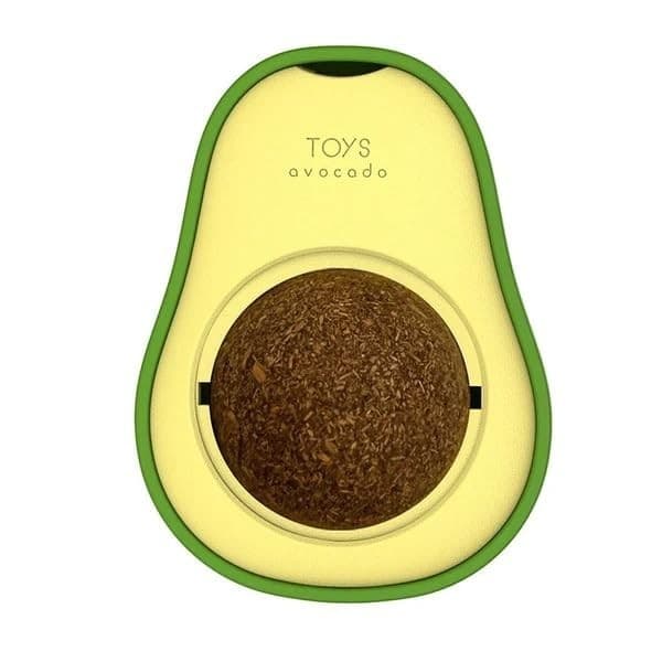 Brinquedo para gatos Catnip Abacate de lamber Brinquedo Interativo Gatos Catnip Erva Gato Natural