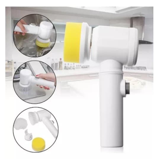 Escova Elétrica Multiuso Recarregável: Limpeza