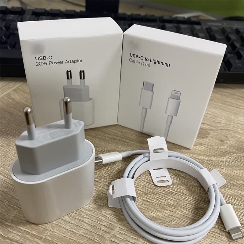 ORIGINAL KIT Carregador Cabo E Fonte Tipo C compativel com lphone XR,11,12,13,14