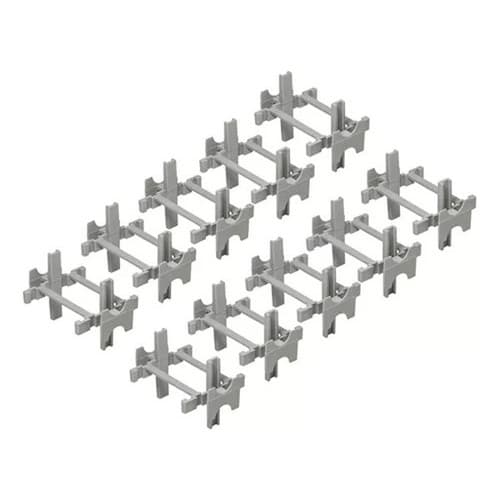 1 Pacote C/ 30 Espaçador P/ Bloco De Vidro 10mmx8cm Cortag