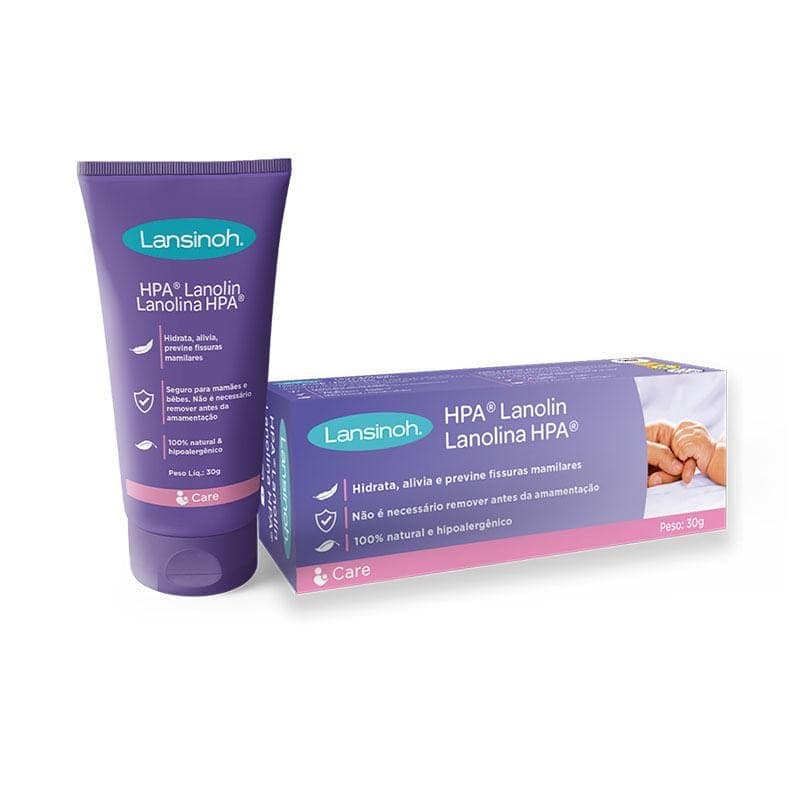 Pomada para Mamilos De Lanolina Hpa Lansinoh 30g