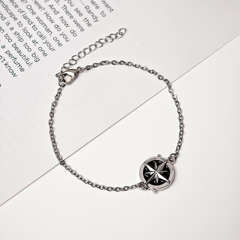 Pulseira Kpop Idol Stray Kids Compass SKZ Acessórios De Moda