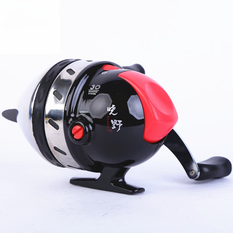 Spincast Carretel De Pesca Relação Velocidade 3.4 : 1 Para Arco Composto Caça Roda Bobina Metal Fechada Ao Ar Livre Com