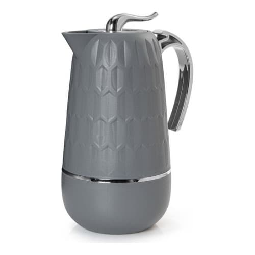 Garrafa Térmica 1l Pomezia Cinza Para Chá Café Termopro