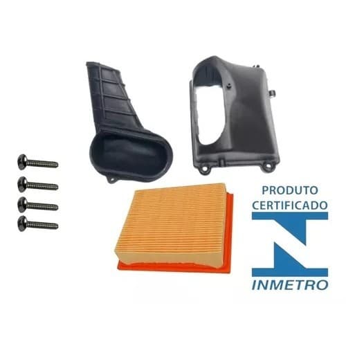 Kit Revisão Caixa de Ar Titan 150 e Fan 125 2009 a 2013 Completo Filtro Tampa Condutor Oferta
