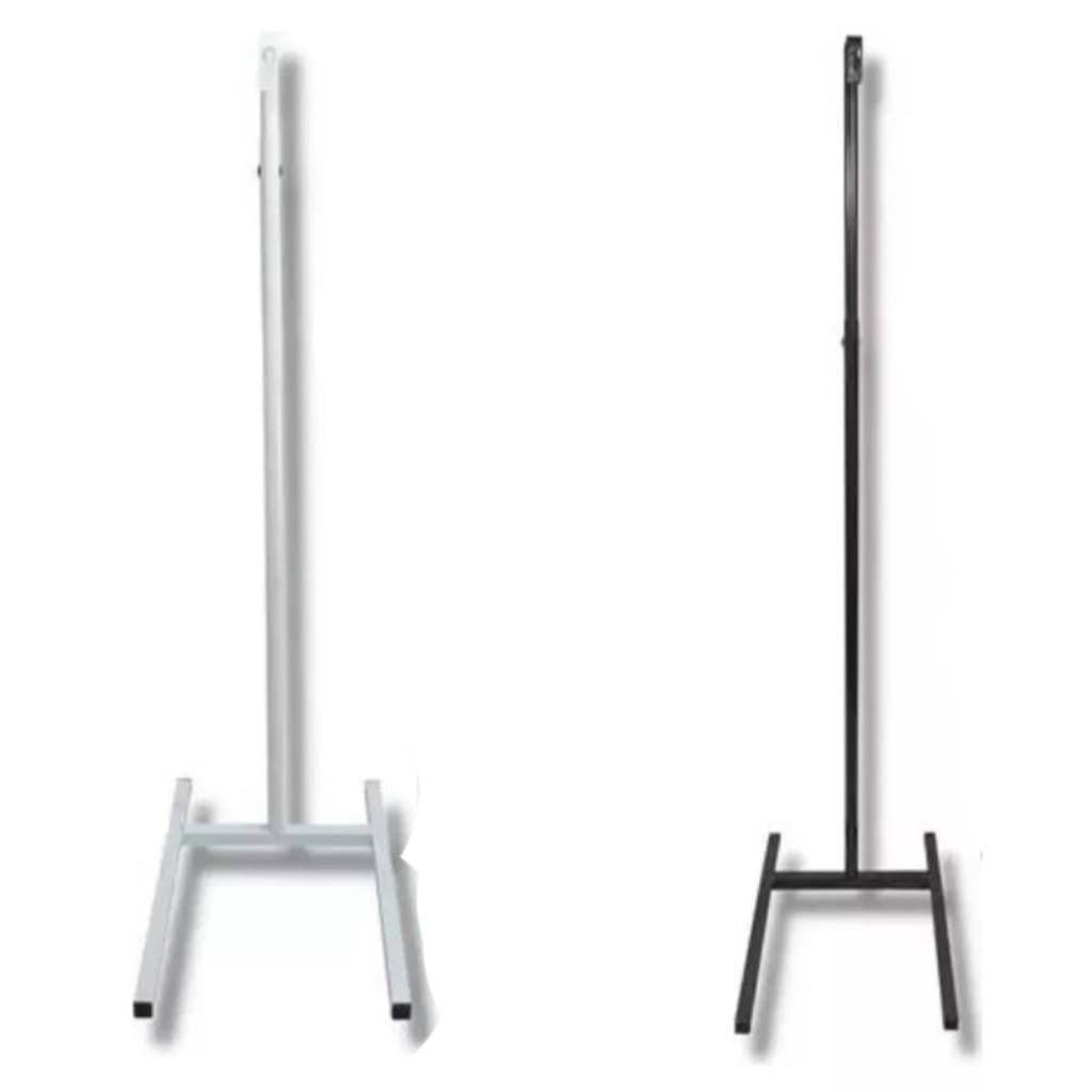 1 Pedestal H Haste Para Busto Manequim Vitrine Loja Confecção Regulável