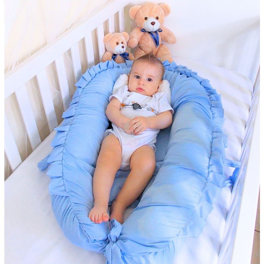 Ninho Redutor Azul bebe, Para Conforto Do Bebe Promoção Da Loja