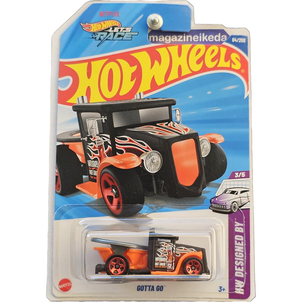 Caminhão Hot Wheels GOTTA GO HYY73 Preto HW DESIGNED BY