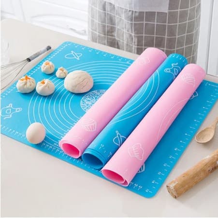 Tapete De Silicone Culinário 50cmx40cm Pasta Americana Culinária