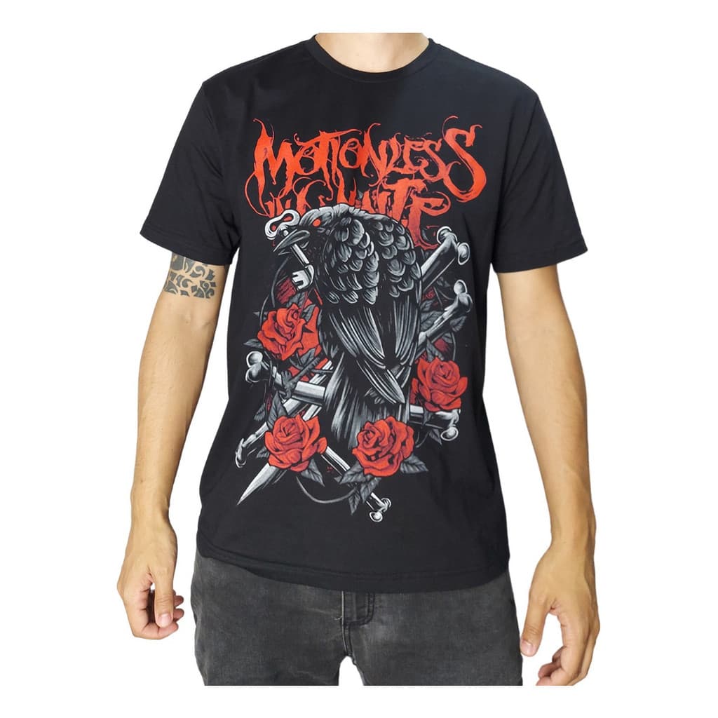Camiseta Motionless In White Banda Rock Streetwear