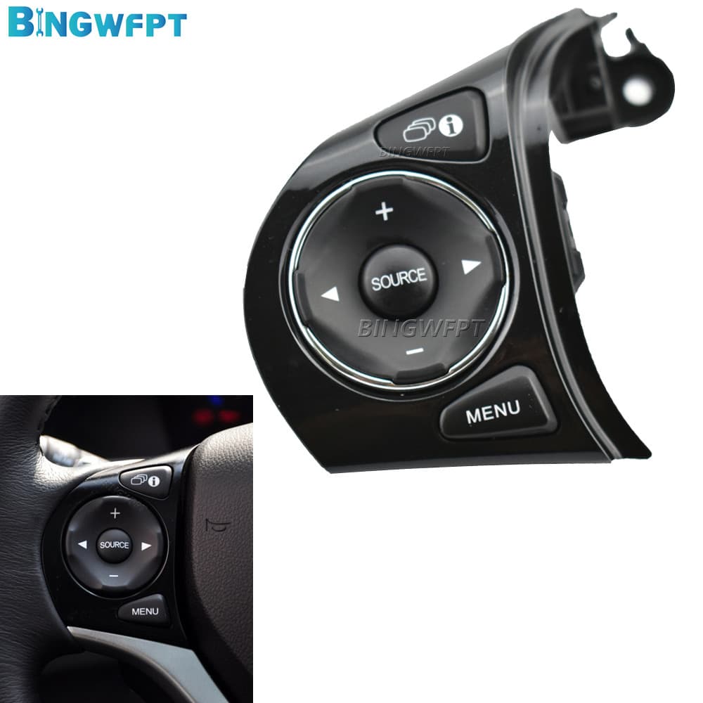 Novo Botão Interruptor De Controle Do Volante Para Honda Civic 1.8L 2012 2013 2014 2015 35880-TR6-A01