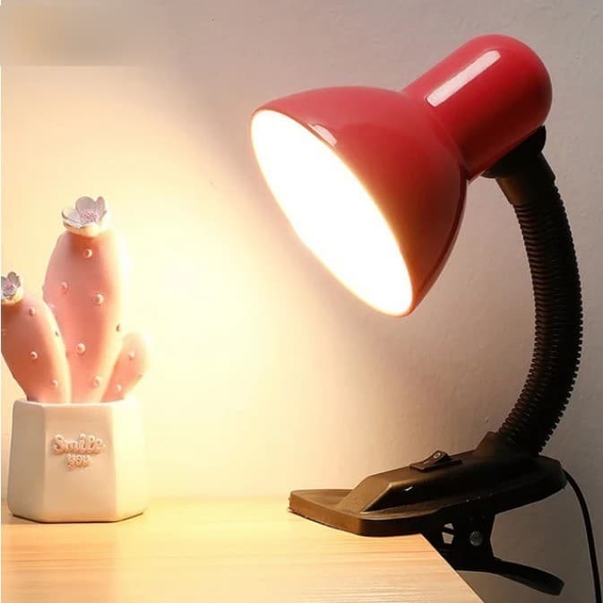 Luminária De Mesa Com Garra Presilha Mesa Casa Oficina Escritorio