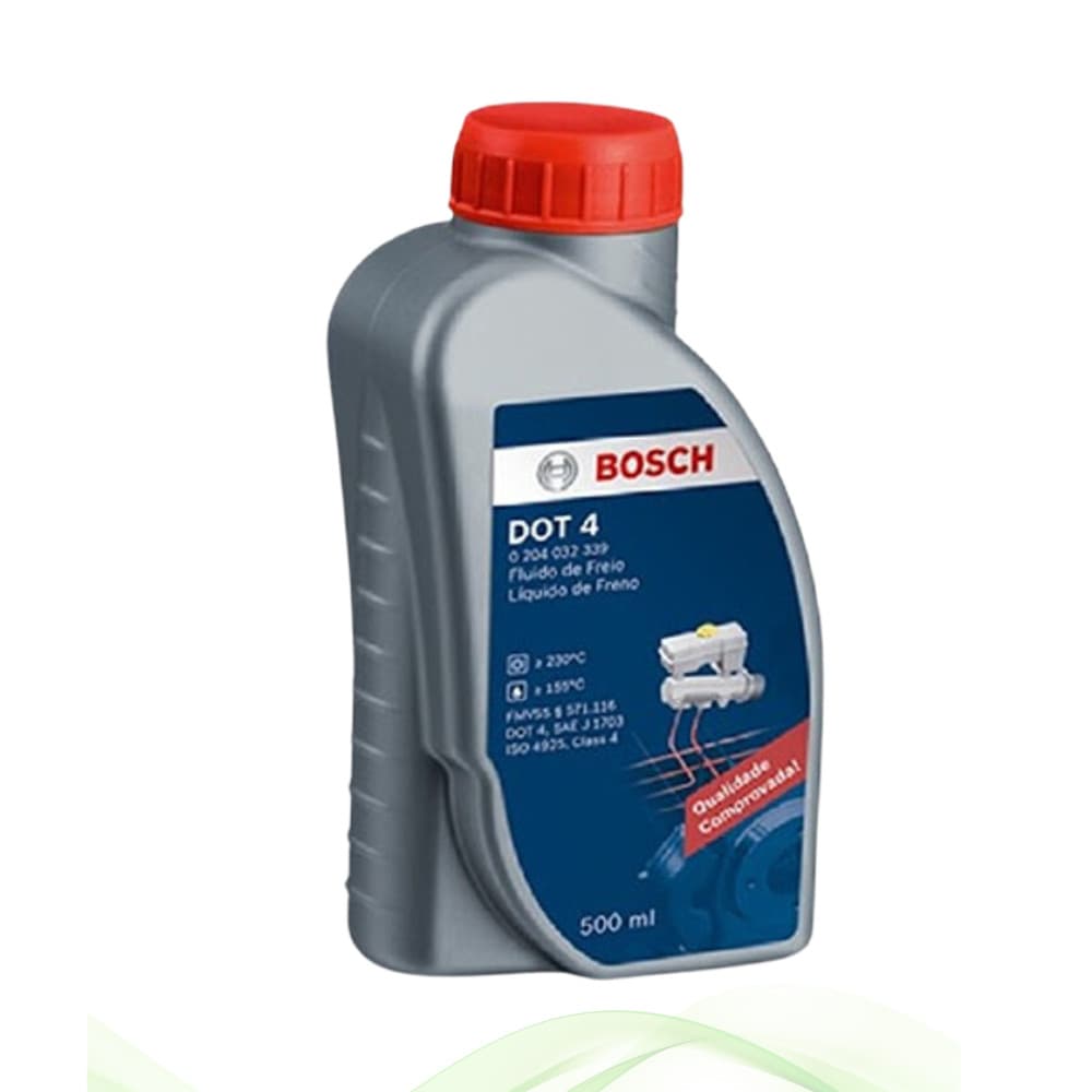 Fluido Oleo De Freio Dot 4 Dot4 Bosch 500ml 0204032339
