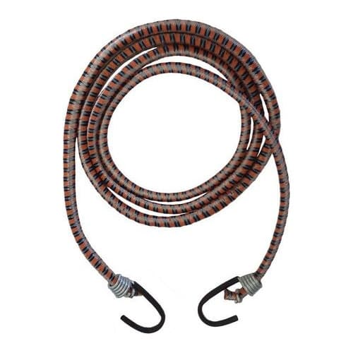 Elastico Corda Extensor Gancho Metal 1,5 Metros Amarrar Prender Bagagens Pacotes Bau de Moto Caixas