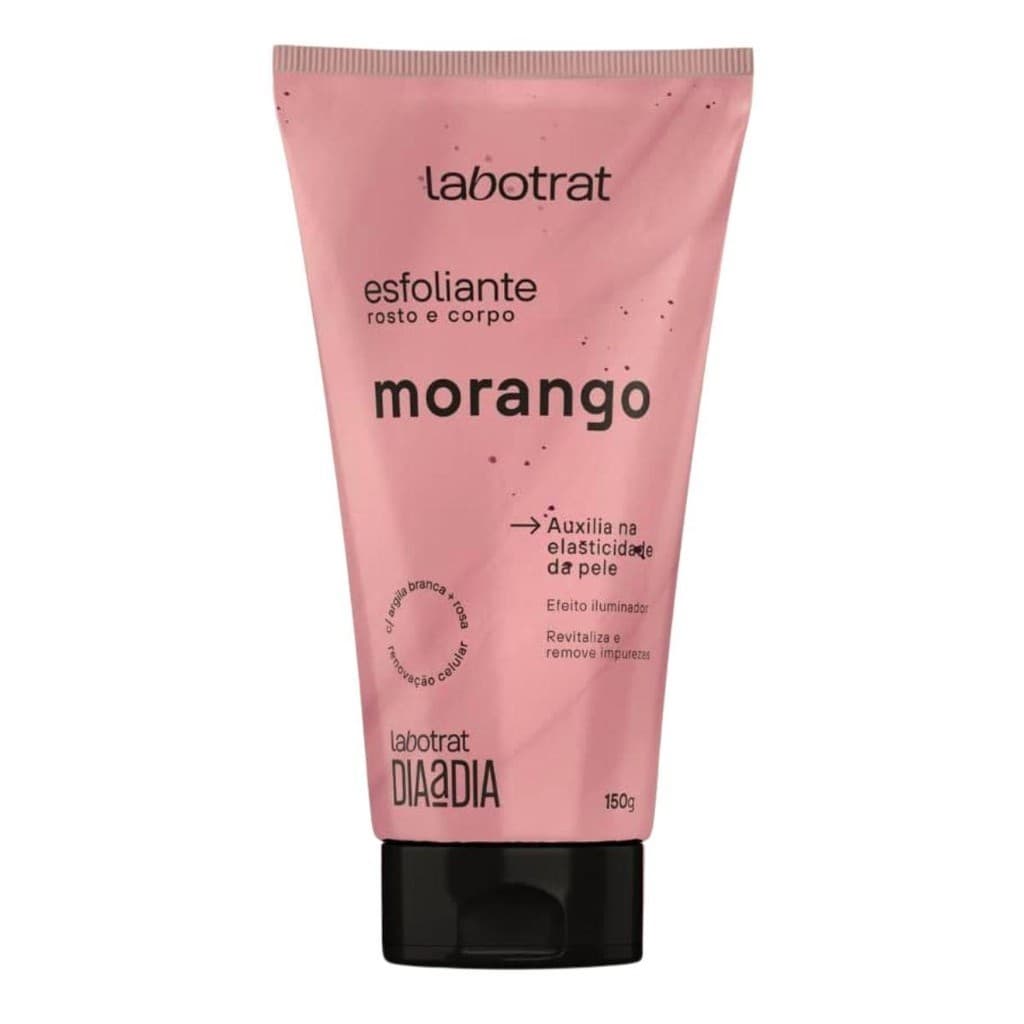 ESFOLIANTE ROSTO E CORPO LABOTRAT MORANGO 150G