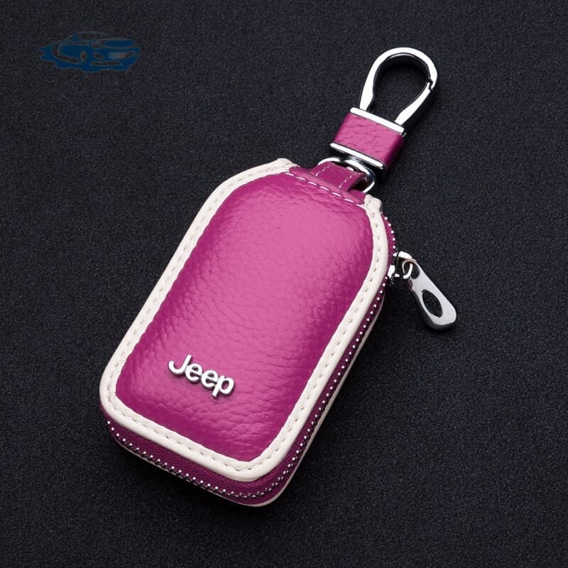 Para Jeep Free Key Light Compass Grand Cherokee Wrangler Livre Homem Suprimentos Do Carro Chave De Couro Genu铆no 2024