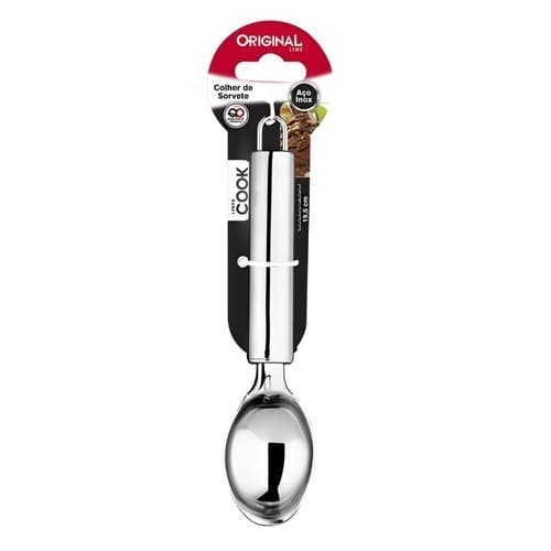 Colher Inox Para Sorvete Premium Original Line