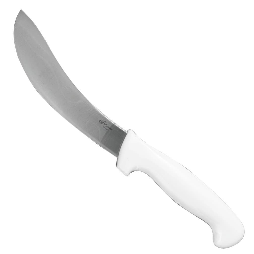 Faca Tira Couro Sangria Profissional Lâmina Aço Inox 6 Polegadas Aço Inox