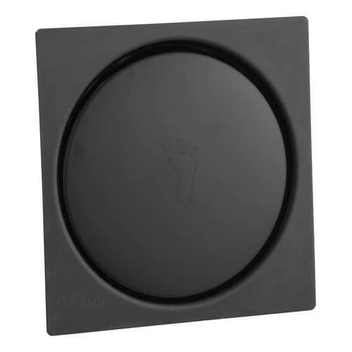 Ralo Click Para Banheiro 15x15 Preto Fosco Inteligente