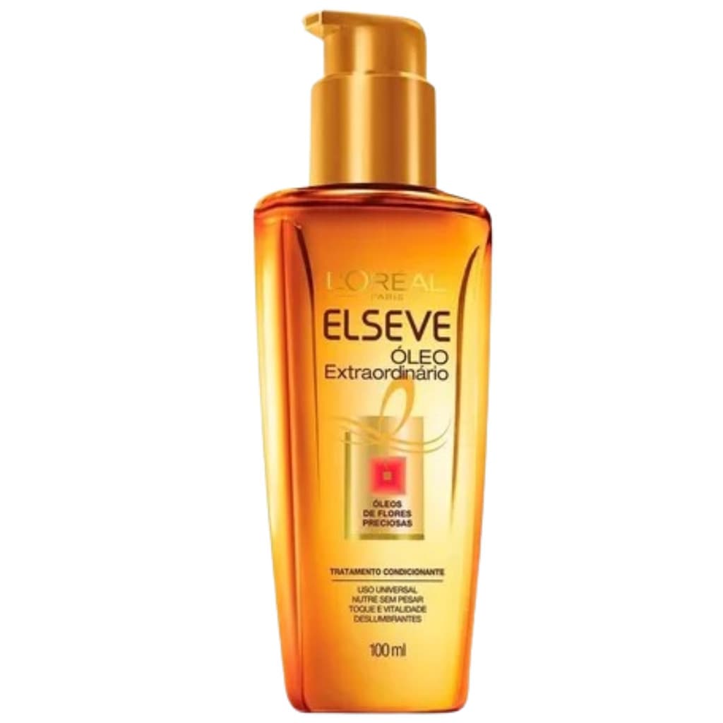 Óleo Elseve  Extraordinário Tratamento 100ml - Óleo De Flores Preciosas