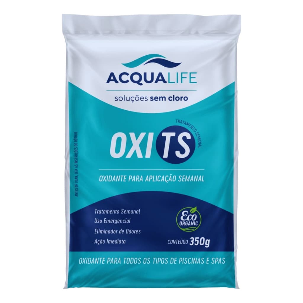 Tratamento Cloro Oxidante Oxi Ts Acqua Life 350g Keep Clor
