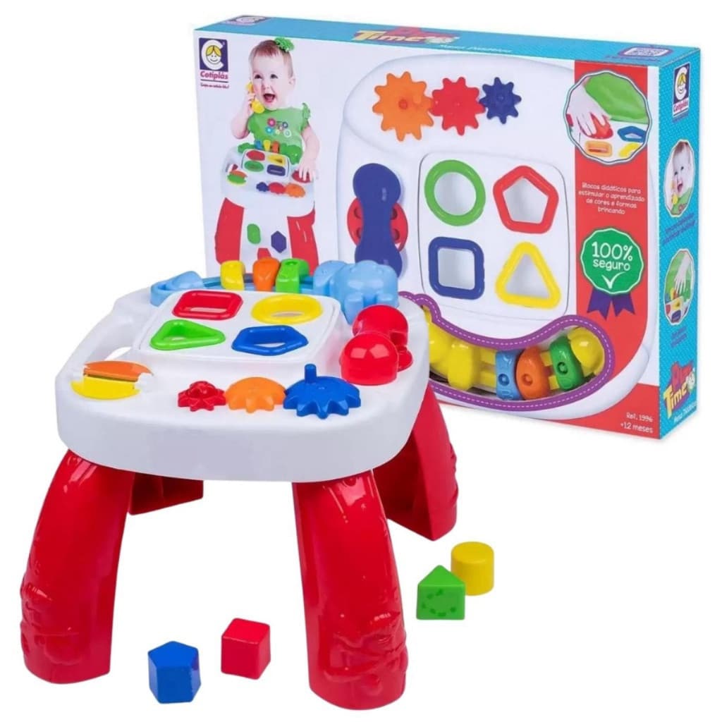 Mesa Didatica Play Time Atividades Pedagogicas Educativas Cotiplas
