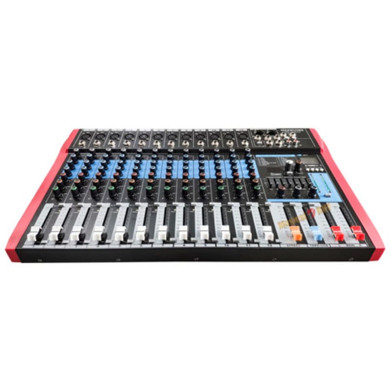 MESA DE SOM SOUNDVOICE MS122 EUX 12 CANAIS EF/EQ