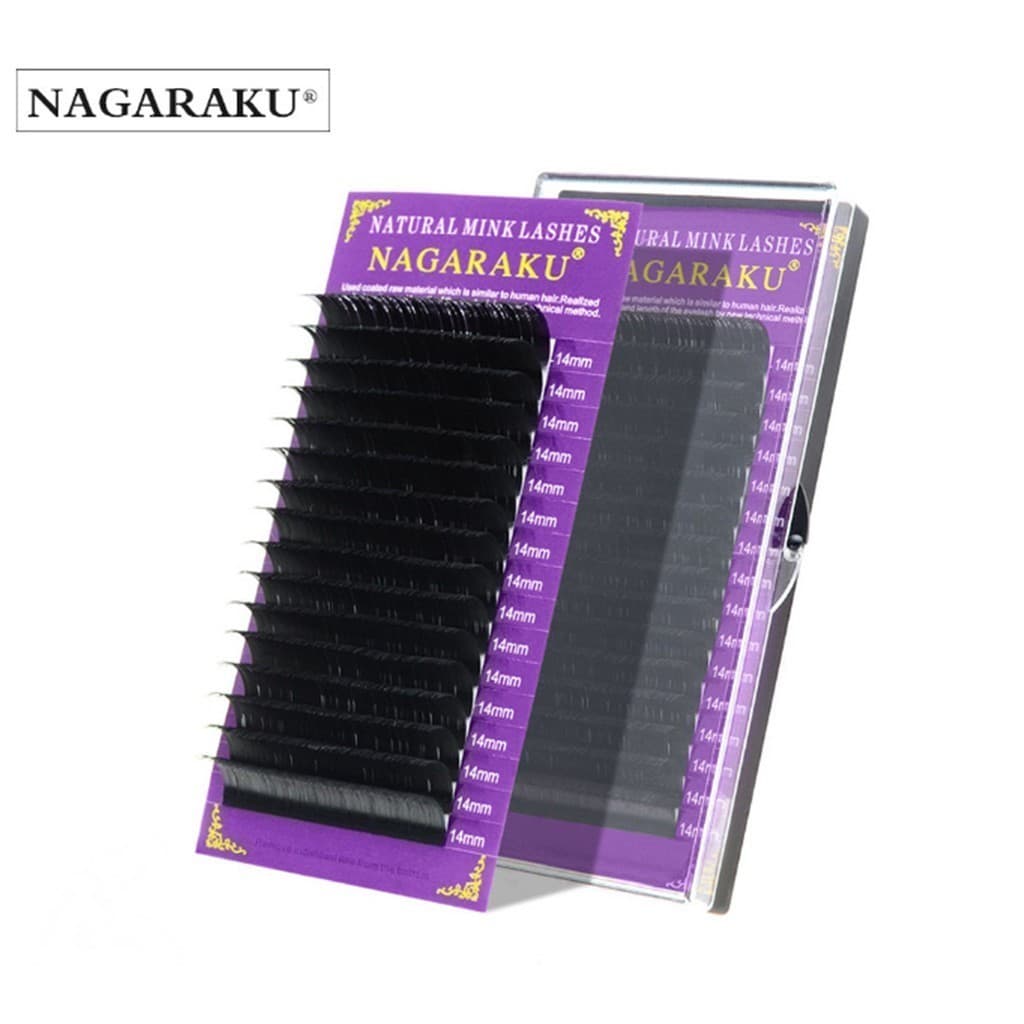 Cílios Nagaraku Fio a Fio e Volume Russo Extensão Dos Cílios - Super Macio Natural De Qualidade Premium