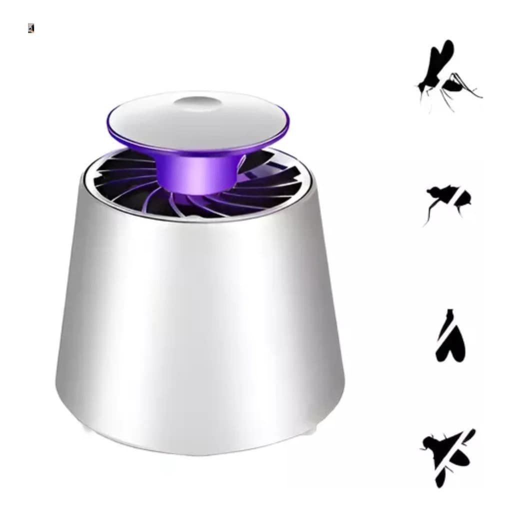 Mosquito Killer White Luminária Armadilha Led