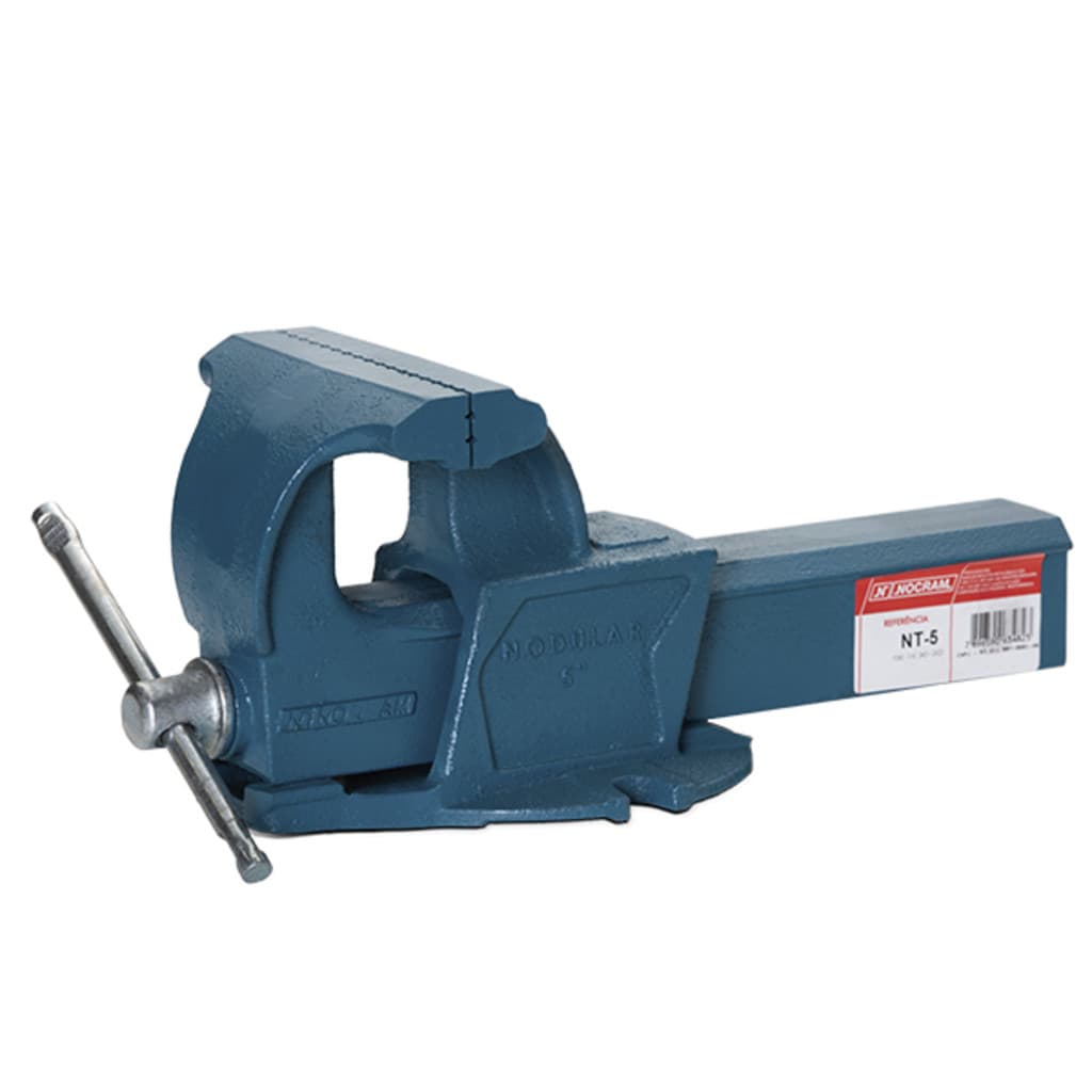 Torno de Bancada N°5 Resistência e Estabilidade Fixação Segura Abertura Máxima de 127 mm - Marcon