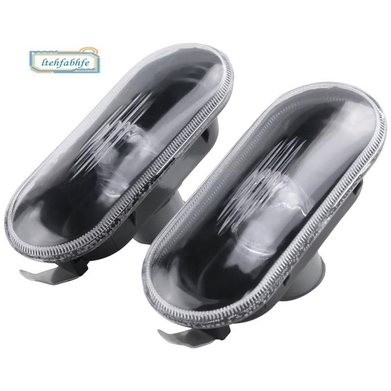 2 Pçs Marcador Lateral Do Carro Sinal De Volta Luz Advertência Preto Capa Da Lâmpada Para MK4 Golf , B5/B5.5 ,