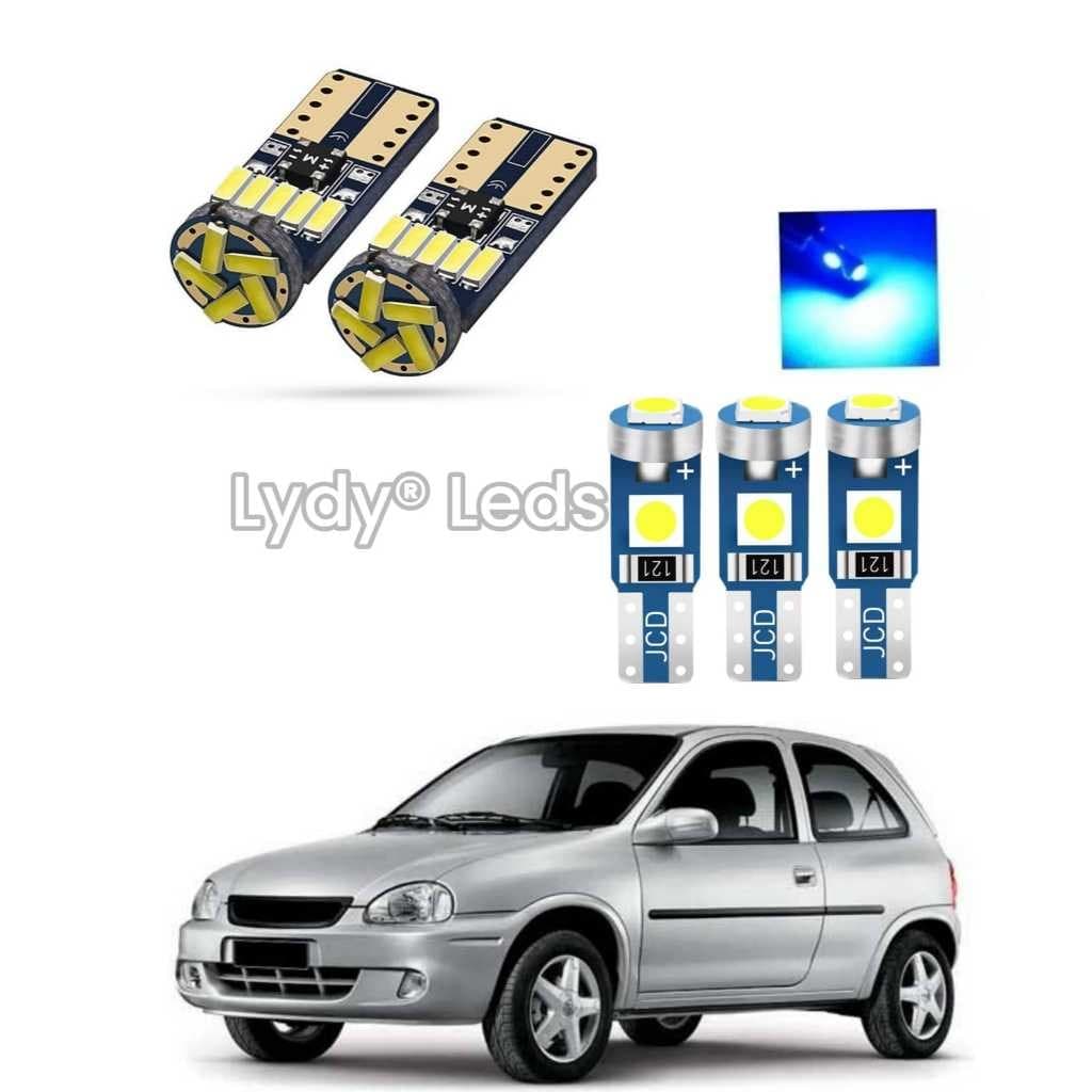 KIT LED ICE BLUE PAINEL CORSA CLASSIC /WIND COMPLETO +AR CONDICIONADO