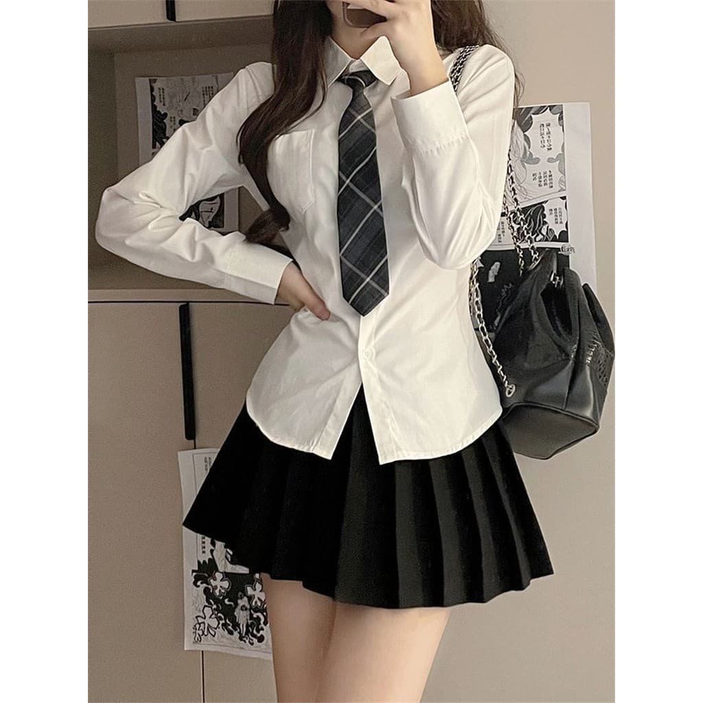 Casual Pequeno Gravata Unisexo Gravata Unisexo Preto Gravata Feminina jk Estilo Japonês Gravata Preppy Estilo DK Camisa Decoração Macho Preguiçoso Gravata Livre