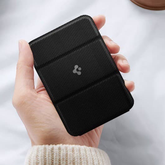 Porta-Cartões Magnéticos Spigen Smart Fold Projetado Para MagSafe Com Kickstand