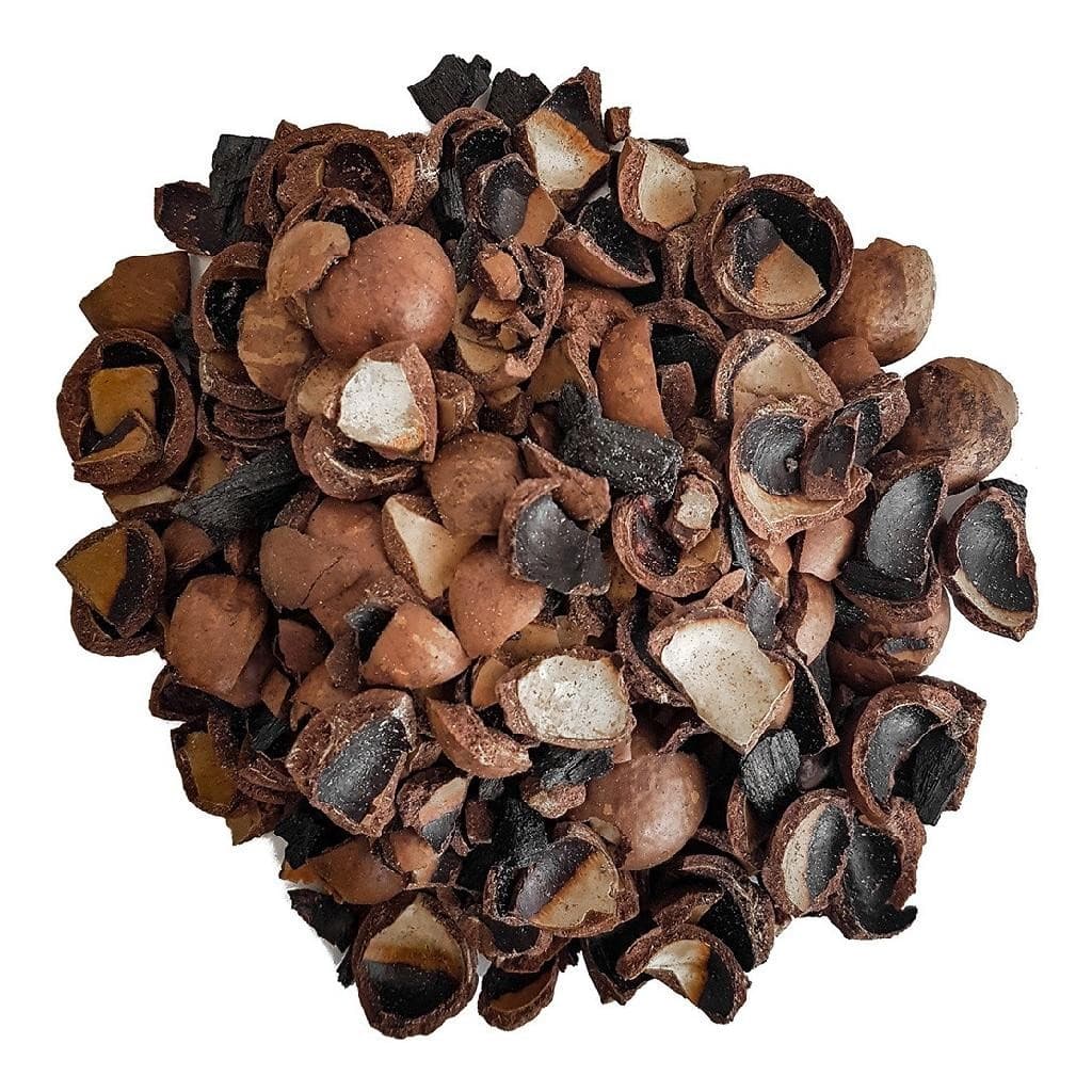 Kit 5 Pacotes Substrato Casca Macadâmia Plantas E Orquídeas