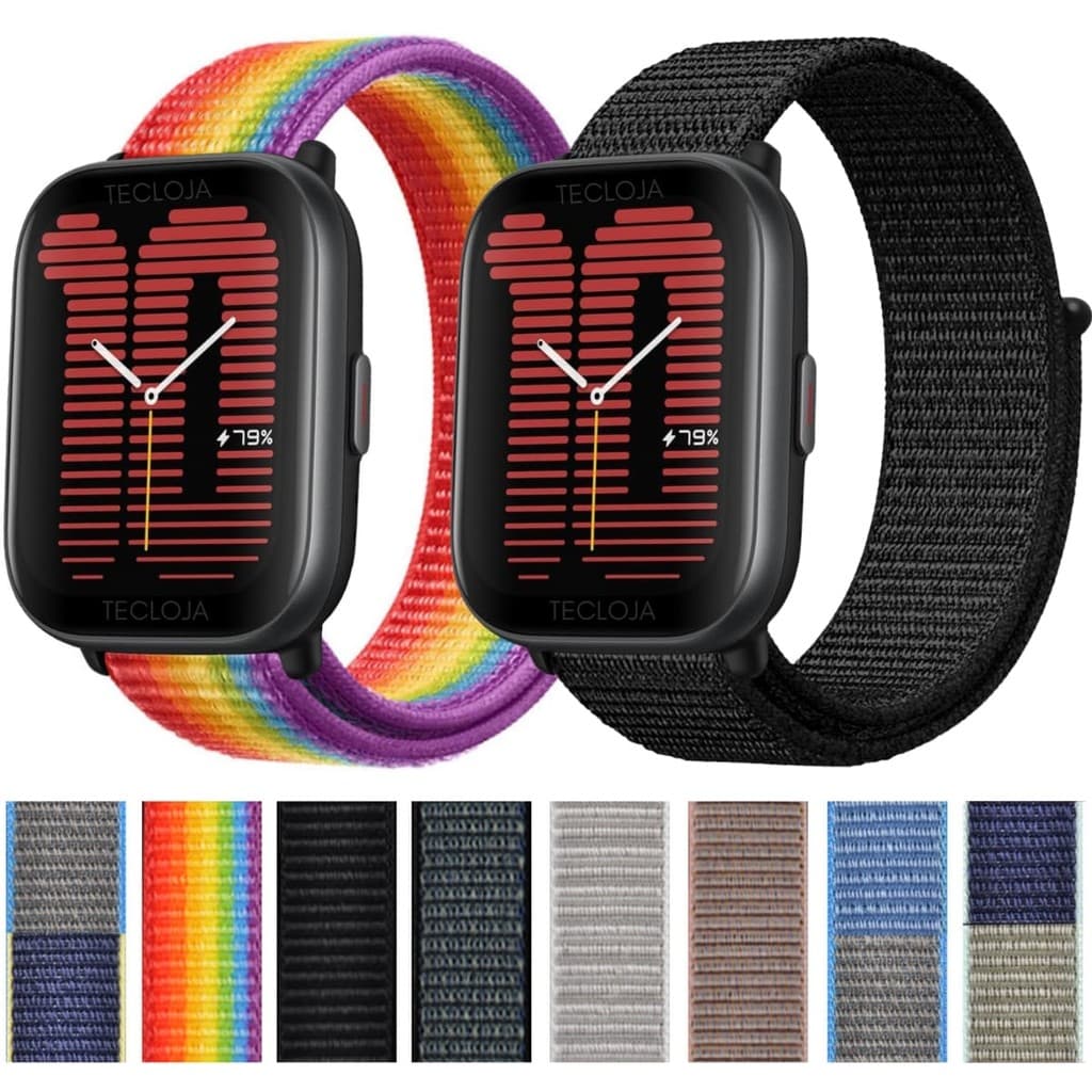 Pulseira Para Amazfit Active A2211 Pulseira Nylon Para Amazfit Active Pulseira Para Amazfit Active