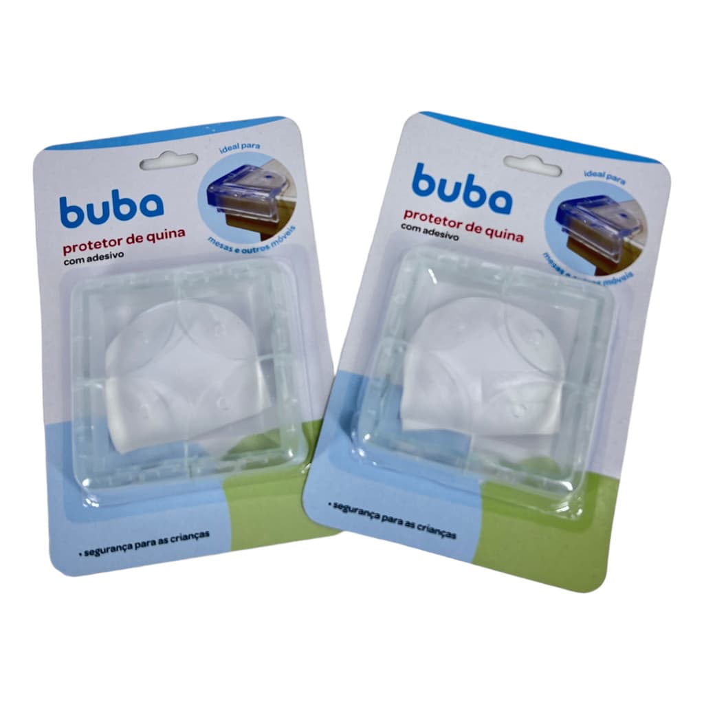 Kit 2 Protetores de Quina Adesivos Mesa Segurança p Seu Bebe