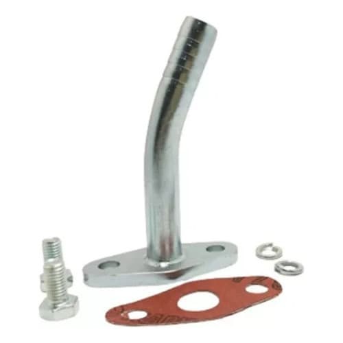 Saída Retorno Óleo Curvo Turbina T3 T04 Master Power Zr .50