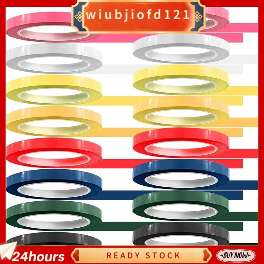 16 Rolos De Fita Adesiva De Mascaramento Para Identificação De Instrumentos , 216 Ft/L X 0,4 In/W Colors Autoclave Tape-Autoclavável 270 ° F (8 Cor)