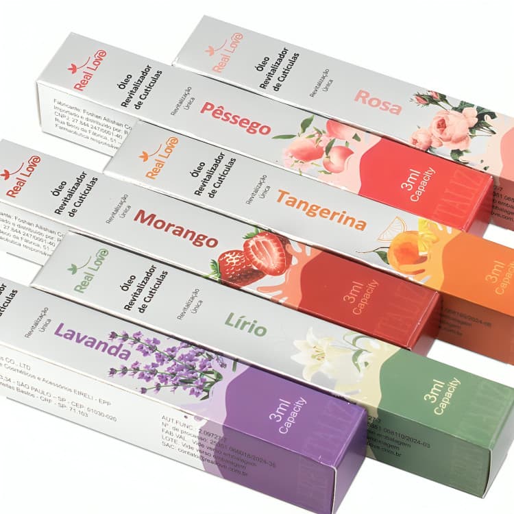 Kit 6 canetas Oléo Revitalizador de Cutículas - Real Love