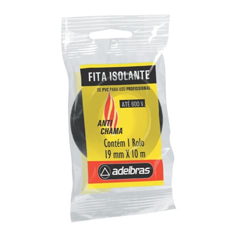 Fita Isolante Anti-Chama 19MM X10 Metros