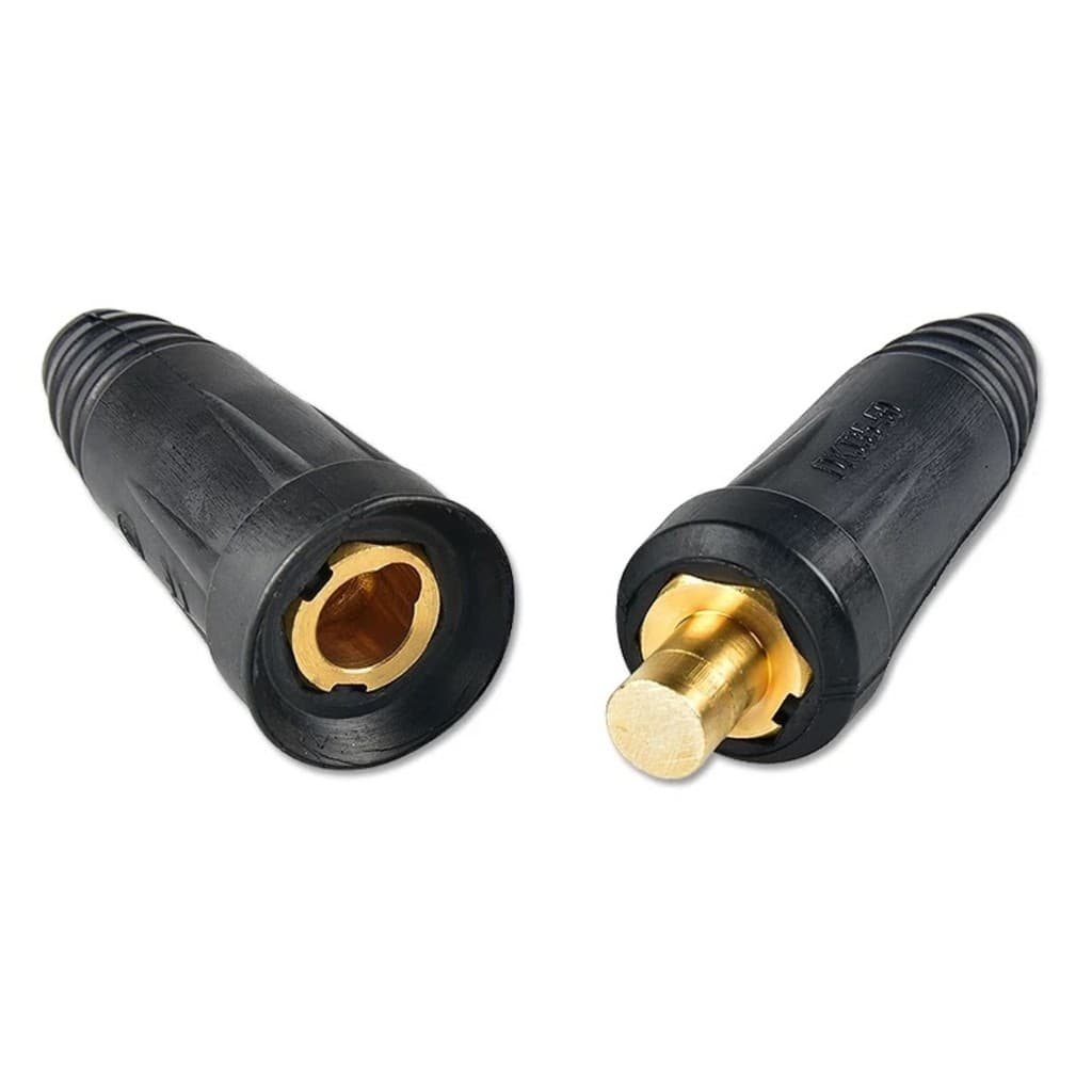 Conector Cabo De Solda - 1 Macho 9mm + 1 Fêmea 9mm