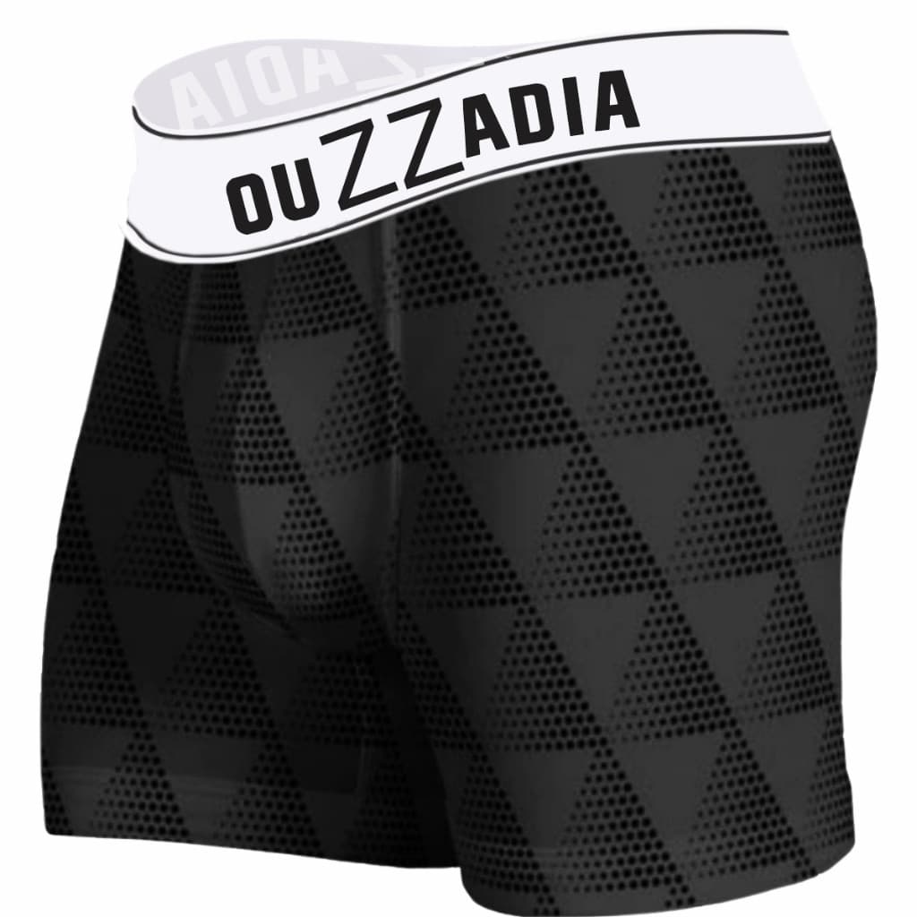 Kit C/5 Cueca Box Lisa Melhor Preço Qualidade - C/ FORRO-ELASTICO BORDADO