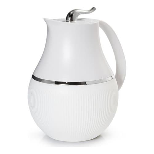 Garrafa Térmica 1l Marsala Branca Para Chá Café Suco Termopro