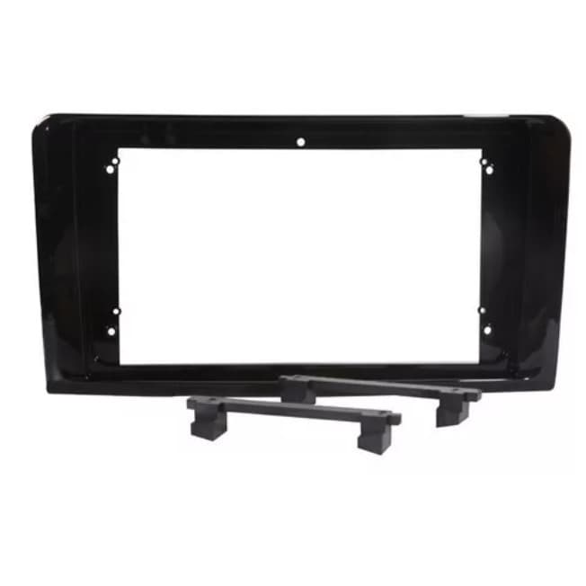 Moldura Painel 9'' Mercedes Benz Ml W164 06 A 10 Black Piano
