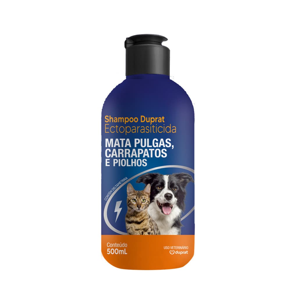 Shampoo para Cachorro Anti-pulga Cães Carrapaticida Piolhicida  Sarnicida Pet